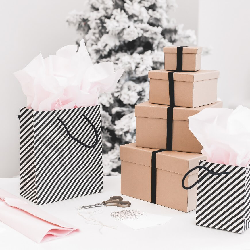 reverse advent calendar box