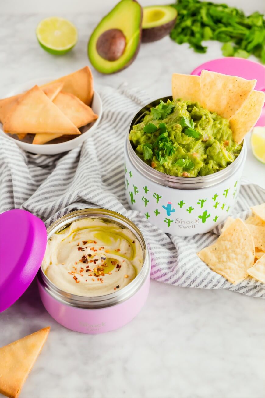 food in metal tins