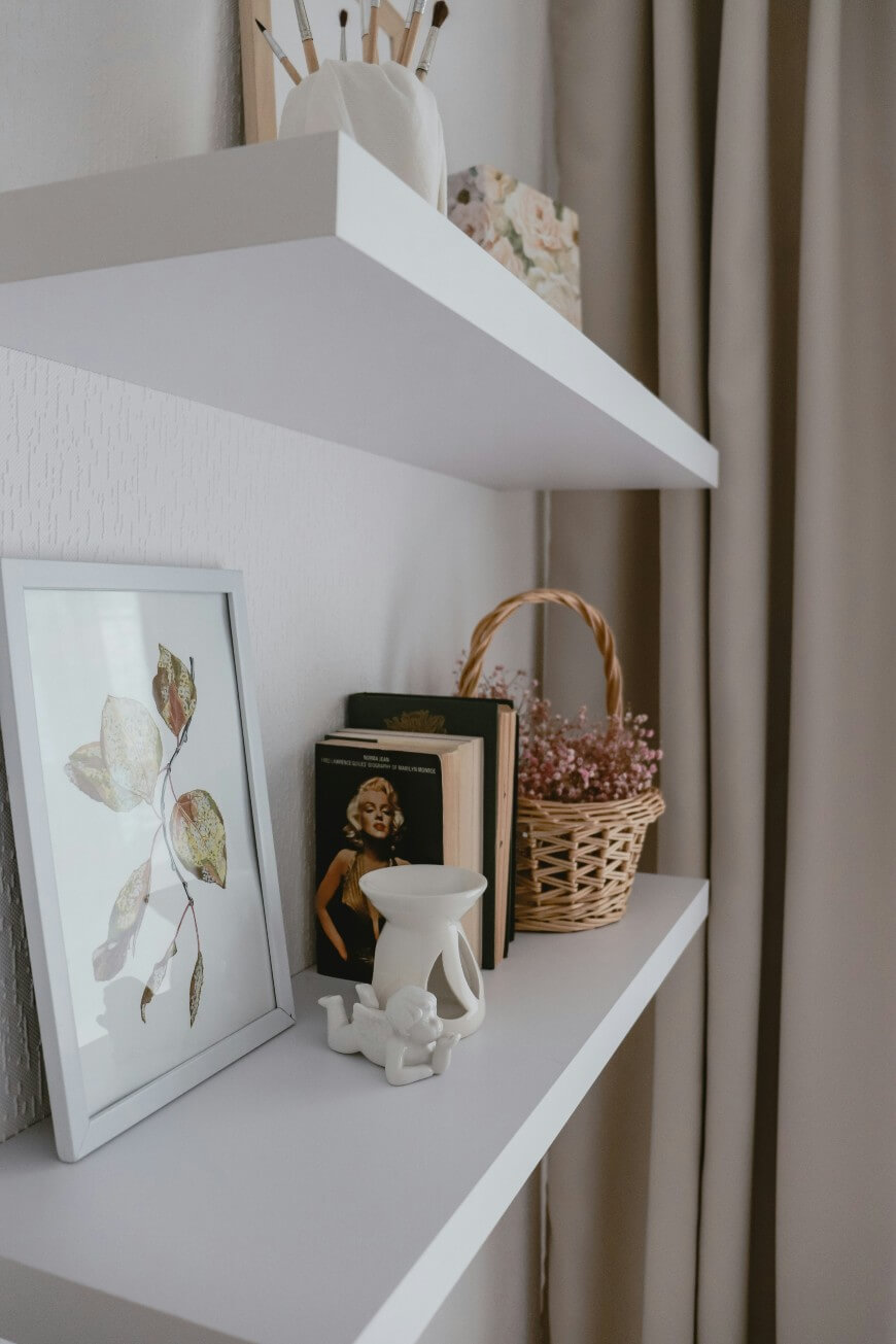 white interior design
